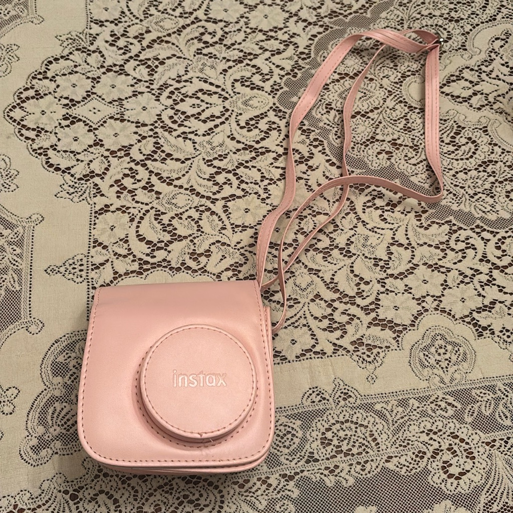 Pink Instax Camera Carrying Case